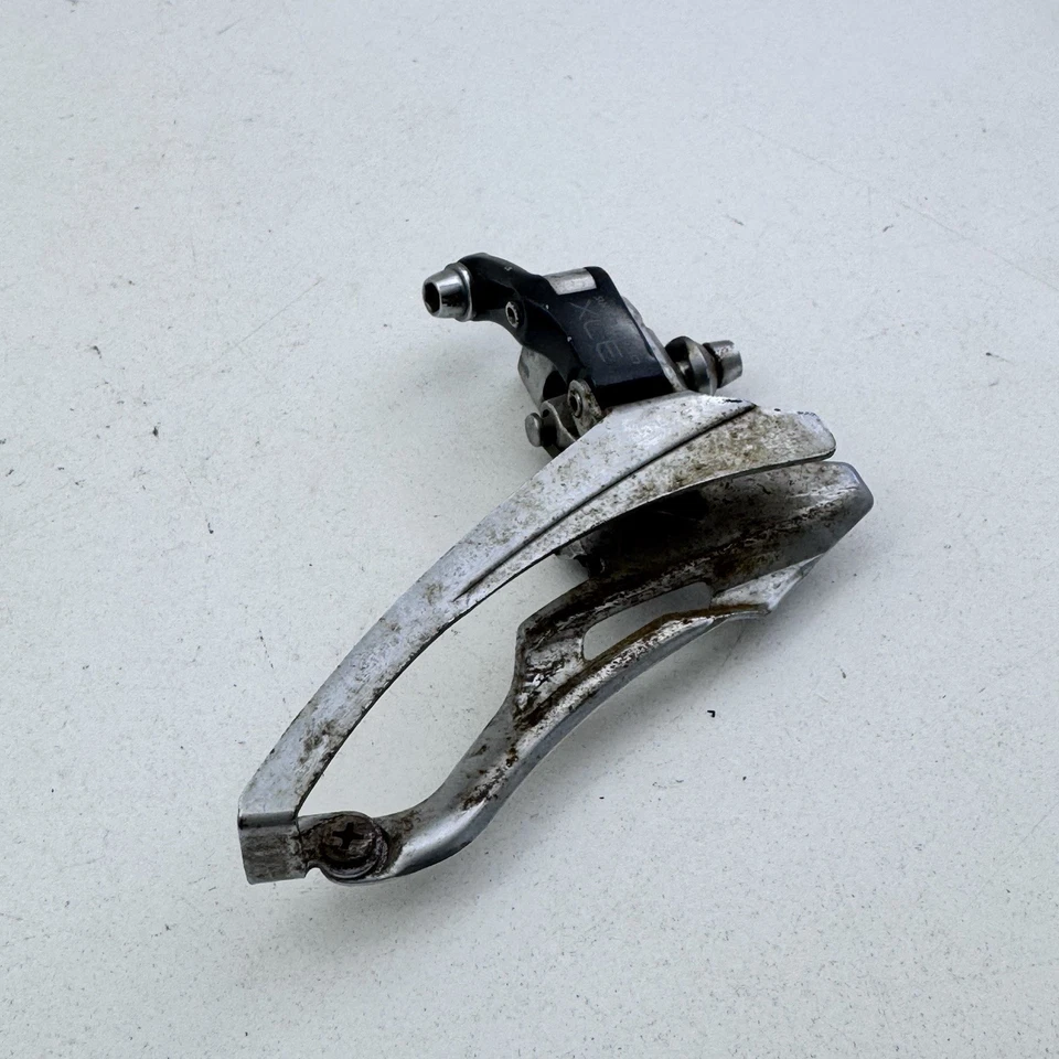 Vintage Suntour XCE 4050 Front Derailleur Braze On Bottom Pull Triple Road A05 - Image 3 of 4