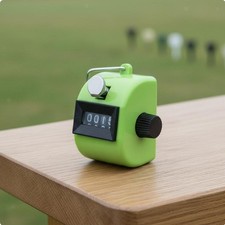 Golf Stroke Counter Finger Loop Manual Tally Counter Portable 4-Digit Hand Tally