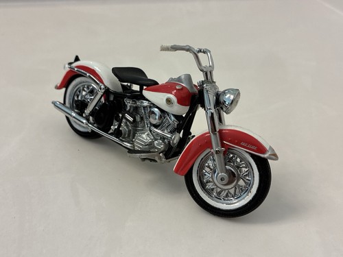 Franklin Mint 1:24 Scale B11WC34 Red 1958 Harley Davidson Duo-Glide Motorcycle