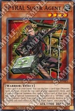 YuGiOh SPYRAL Super Agent CYHO-ENSE1 Super Rare Englisch NM unl.