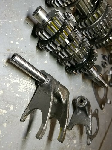 Suzuki rm80 rm 80 Model D 1983 83 1984 85 Transmission gears Shift forks drum - Picture 17 of 24
