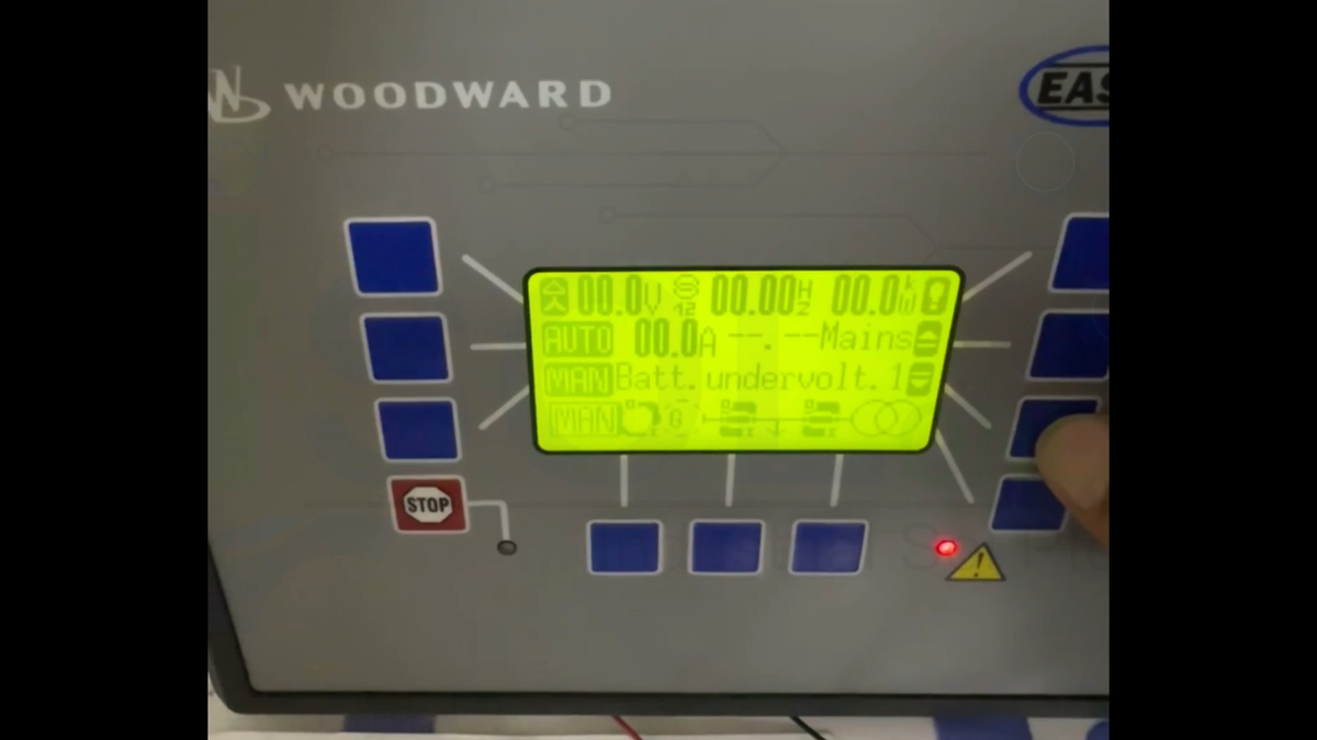 Woodward 8440-1809 Rev D EasYgen-1500-55B Genset Controller