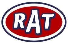 Rat Rod sticker hot rod weatherproof bumper vinyl decal