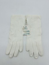 New Vintage Magic Motion Perfect Fit Kayser White Formal 10  Gloves One Size