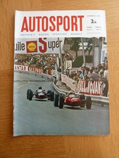 Autosport Magazine 17 Sept 1965 Brighton Speed Trials, BRM Monza, Mallory Park
