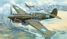 Trumpeter 02269 1/32 P-40E Warhawk Model Aircraft Kit