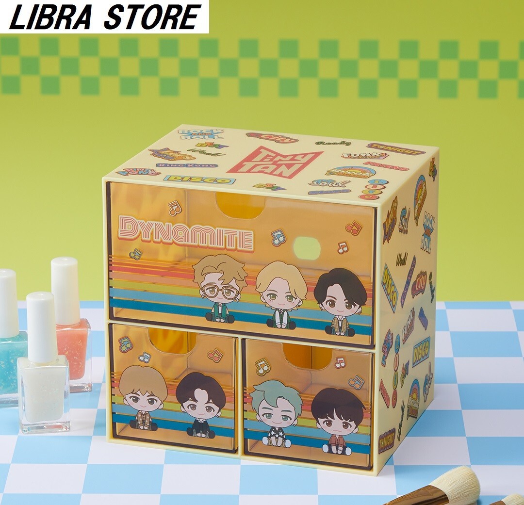 RARE BTS TinyTAN Dynamite Ichiban Kuji 2021 Mini Chest 5.9