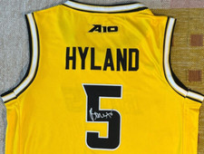 Bones Hyland Signed Autograph VCU Virginia Commonwealth Rams NCAA Jersey NBA USA