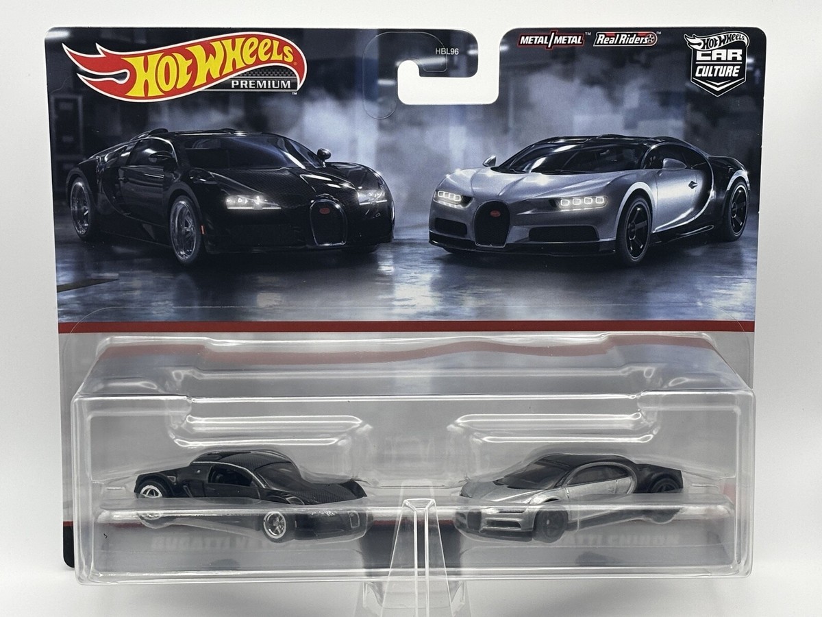 ホットウィール - 【8個セット】ホットウィール　プレミアム　２パック　ブガッティ　Bugatti BUGATTI VEYRONのレビュー！リツール版旧キャスト・ヴェイロンを