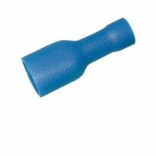 Female Quick Disconnect Vinyl Fully Insulated .250" 16-14 AWG Blue - 75PK