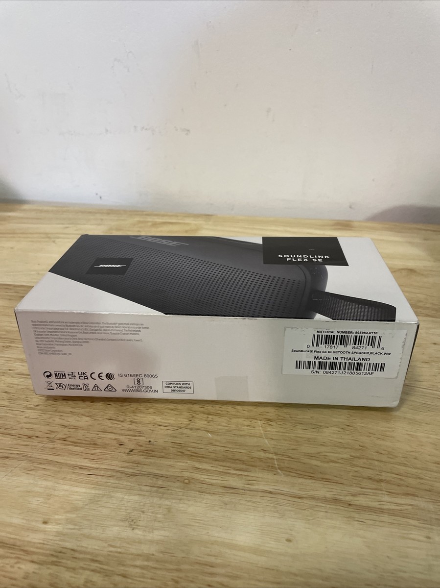 Bose SoundLink Flex Bluetooth Speaker 435910 - Black - Open