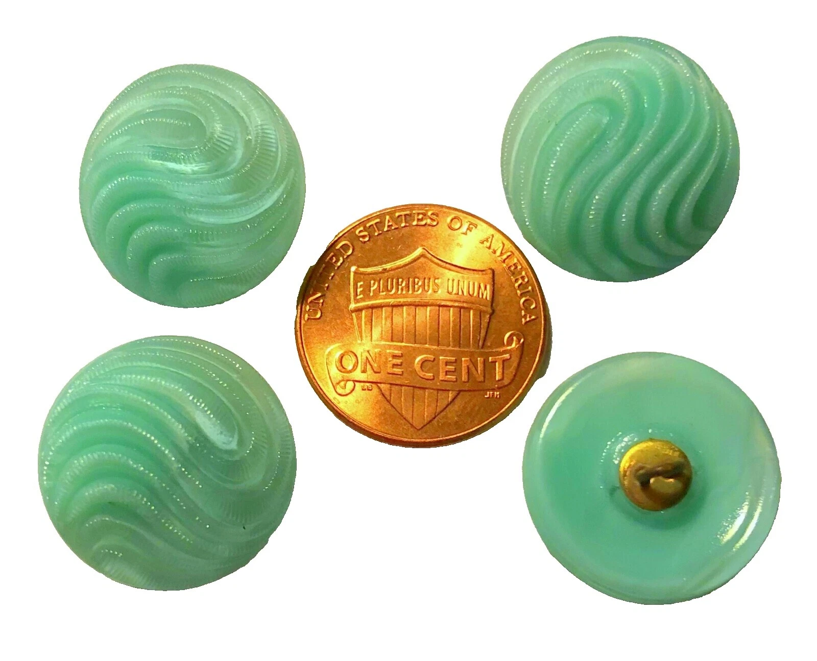 Botón de vástago artesanías de vidrio Botones para Costura