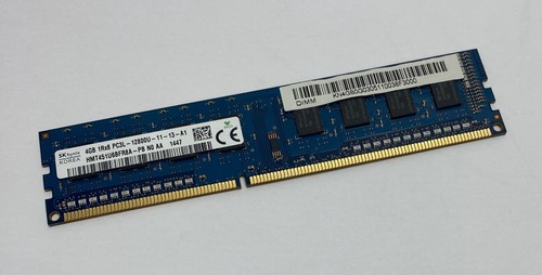 4GB SK Hynix HMT451U6BFR8A-PB N0 AA PC3L-12800U 1600MHz DDR3 Computer Arbeitsspeicher
