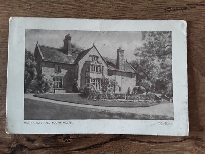 Hartington Hall Youth Hostel - Postkarte 1940/50er Jahre