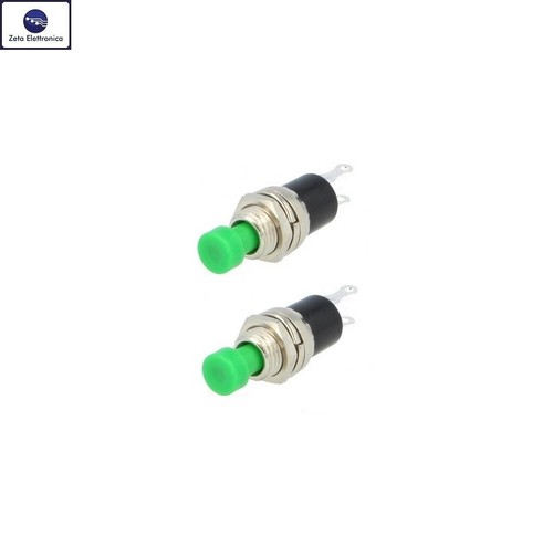 Pulsante Da Pannello Normalmente Aperto NA Con Tasto Nero 15mm 125V 3A 12V 7612 - Foto 11