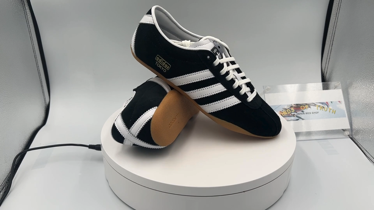 adidas TOKYO JI0183 Core Black/Footwear White Women's Sneakers US