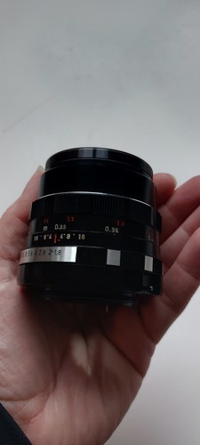 Vintage Zebra PENTACON auto 1.8/50mm M42 mount good German Portrait Lens - Picture 7 of 11