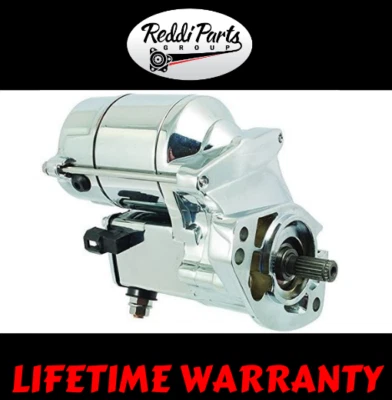 New Chrome Starter For Harley Davidson Road King FLH FLS 31553-94 31553-94A - Bild 1 von 4