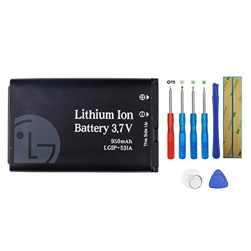 Swark LGIP-531A SBPL0090501 - Batteria compatibile con Envoy 2 UN160, (O9c)