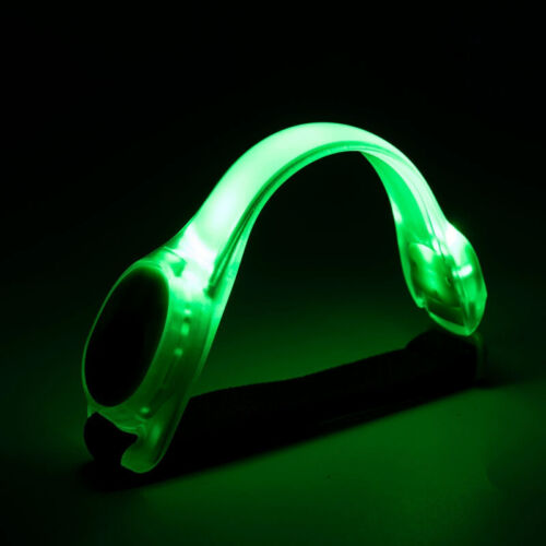 Led Running Armband Flashing Light Strap Night Luminous Glow Adjustable Wearable - Picture 17 of 19