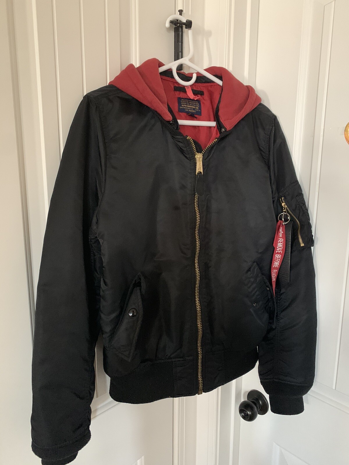 alpha industries flight jacket small - image 2