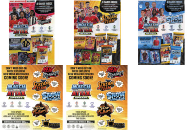 Match Attax Champions League 2024/25 UPDATE Multipacks Sream Team, Snow Ballers