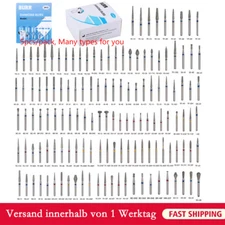 Dental Burs Diamond FG High Speed Round End Taper Ball Football Cylinder Coarse