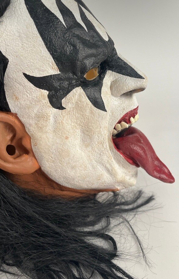 1996 KISS Vintage mask Gene Simmons Halloween Mask by