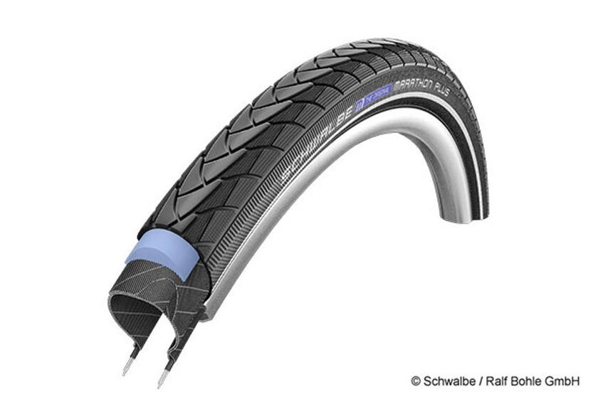 Pneumatico Rigido Schwalbe Marathon Plus E-Bike 26x2.00 SmartGuard 50-559