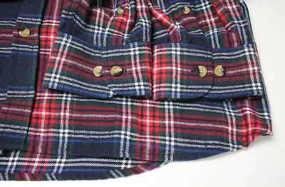 Cromoncent Camicia In Flanella A Quadri Per Uomo – Maniche Lunghe, Taschino, Morbida, Taglie Regolari, Vestibilità Comfort (Madera, XL) - 5