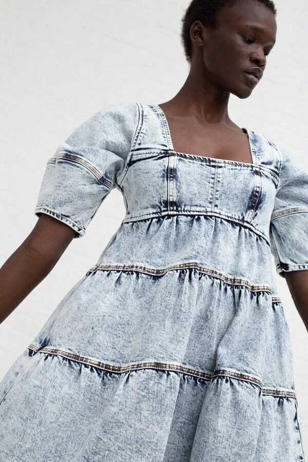 Ulla johnson hotsell acid wash dress