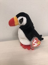 Mint Rare Ty Beanie Baby 1997 Retired "Puffer" The Puffin w/ Tag Errors 4181