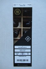 NEW YORK YANKEES VS BALTIMORE ORIOLES 4/30/2017 FULL TICKET ~ MATT HOLLIDAY HR