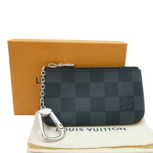 pochette cles damier graphite