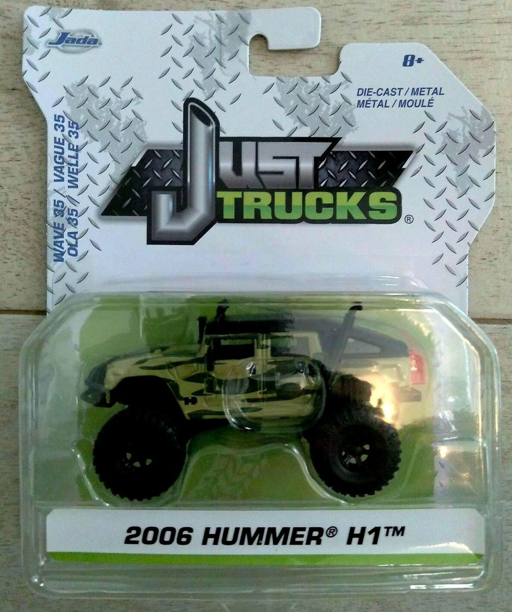 New Jada Just Trucks 1/64 Die-Cast Metal 06 HUMMER H1