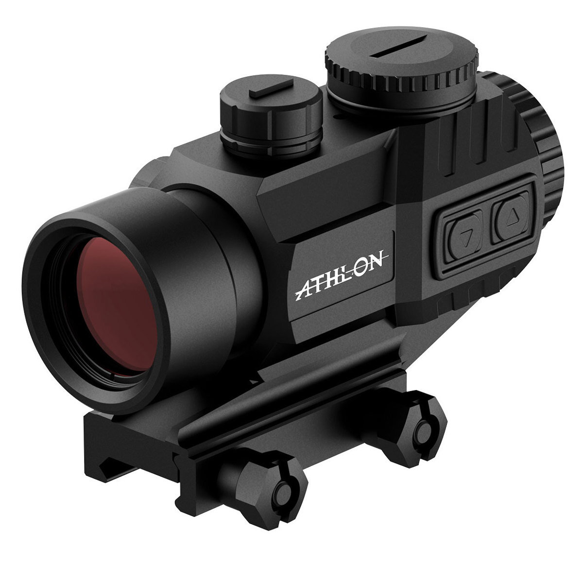 Оптический прицел Athlon Optics 3x28 Midas TSP3 с сеткой с красной/зеленой подсветкой
