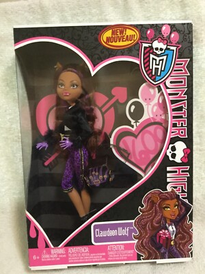 RARE Variant Monster High Clawdeen Wolf 1600  Doll Rare MIB 2013
