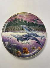 California Spirits Underwater Paradise Danbury Mint Collector Plate