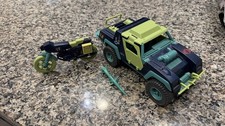 GI Joe Dreadnok Ground Assault 1986 Sears Exclusive RAM & Jeep Not Complete READ