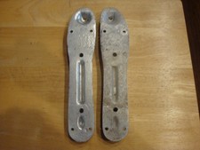 Set of "Chicago" 6 Metal Roller Skate Plates/Frames