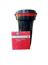 Paterson Super System 4 Multi-Reel 3 Film Developing Tank with Reel and Booklet