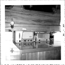 Raytheon Radio Transceiver for Boats, Ship, Marine Comms 1956 Vintage Photo