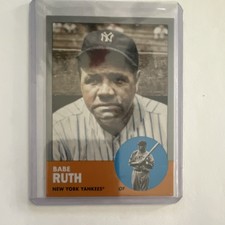 Topps 2022 Archives Babe Ruth #3 New York Yankees MLB Baseball Base Set