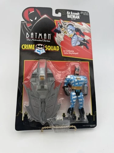 Vintage 1995 Kenner DC Batman The Animated Series Crime Squad Air Assault Figure