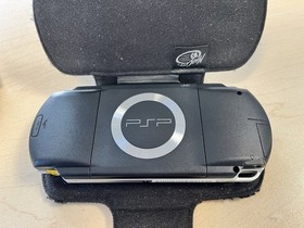 Sony PlayStation Portable PSP-1001- Black Console with Games NO BATTERY