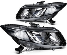 For 2012-15 Honda Civic 4dr Sedan2dr Coupe Leftright Pair Headlight Assembly
