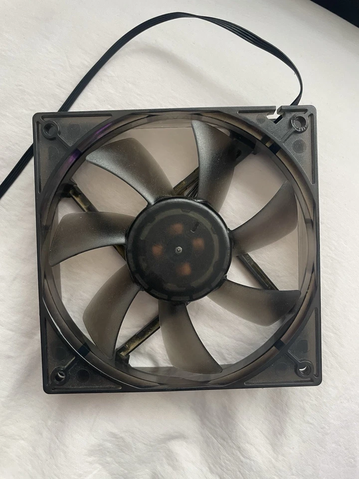2x AVC DAZA1225R2L 12V 0.60A 4-PIN Kühlgebläse / Cooling Fan - Bild 4 von 4