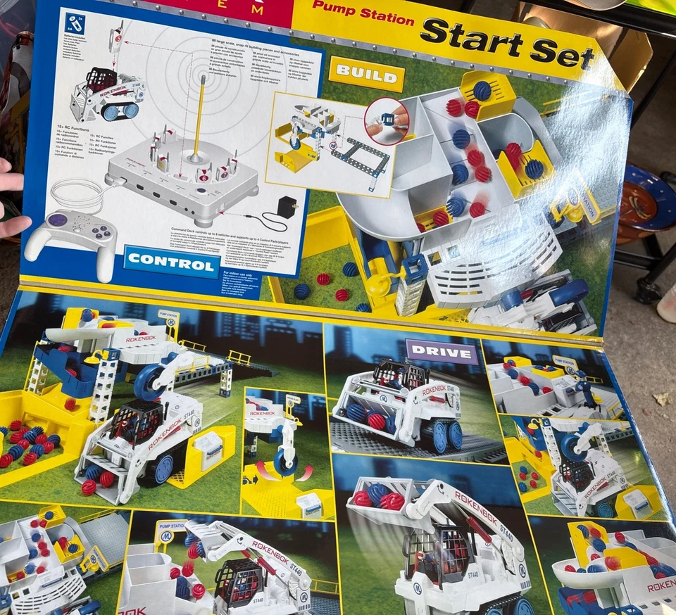 Sistema Rokenbok Pump Station Start Set 33105 Nuevo en caja Sistema de radiocontrol Foto 2 de 4