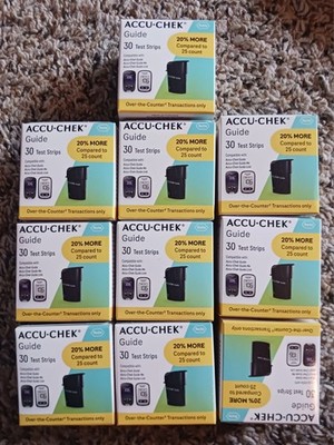 300 Accu-Chek Guide Test Strips Expires - 04/2027+ ***FREE SHIPPING***