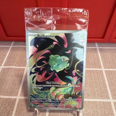 Bulbasaur - (Mega Evolution Stamped) 133/132 Miscellaneous Cards & Products Holo